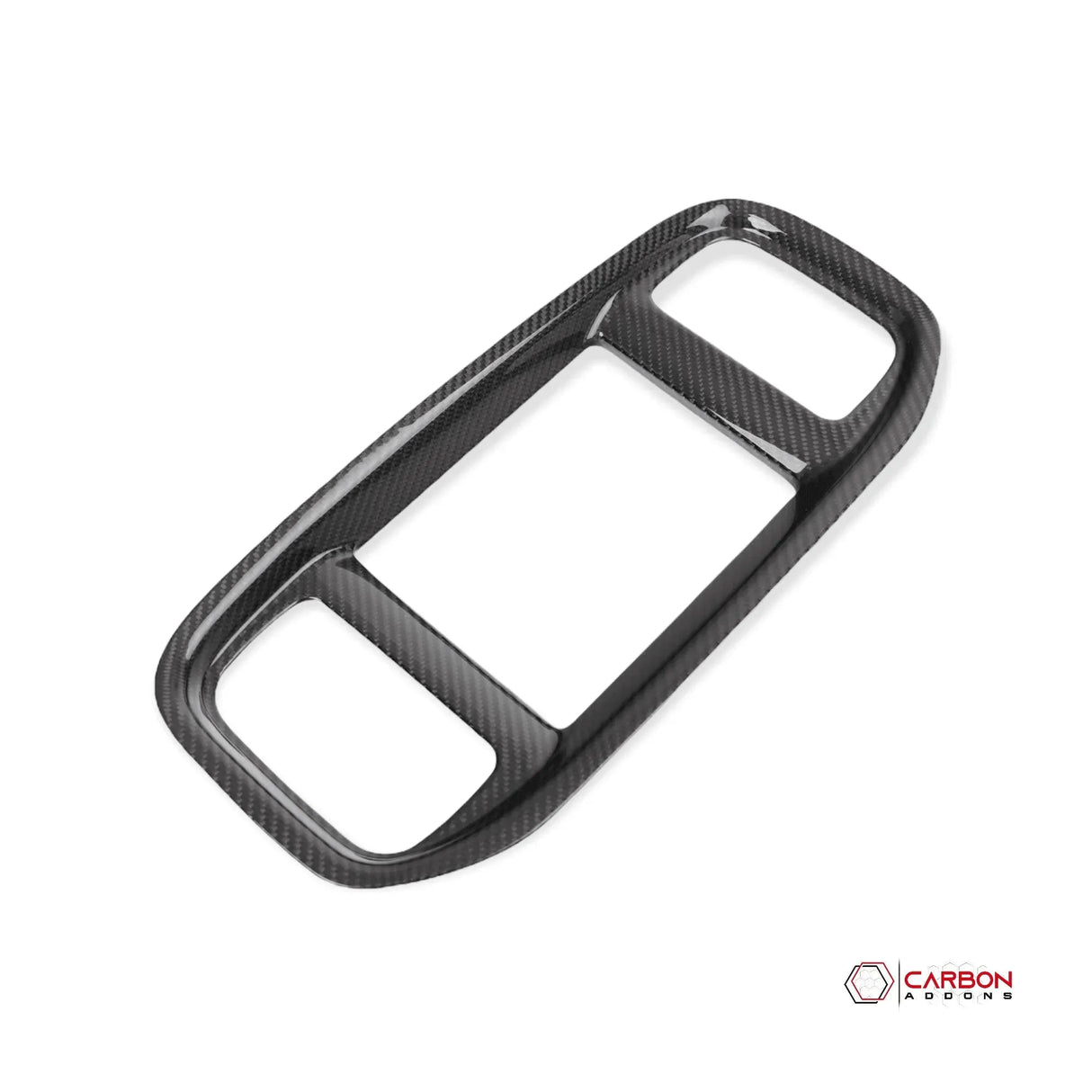 Dodge Charger 2015-2023 Real Carbon Fiber Dashboard Radio Trim Cover