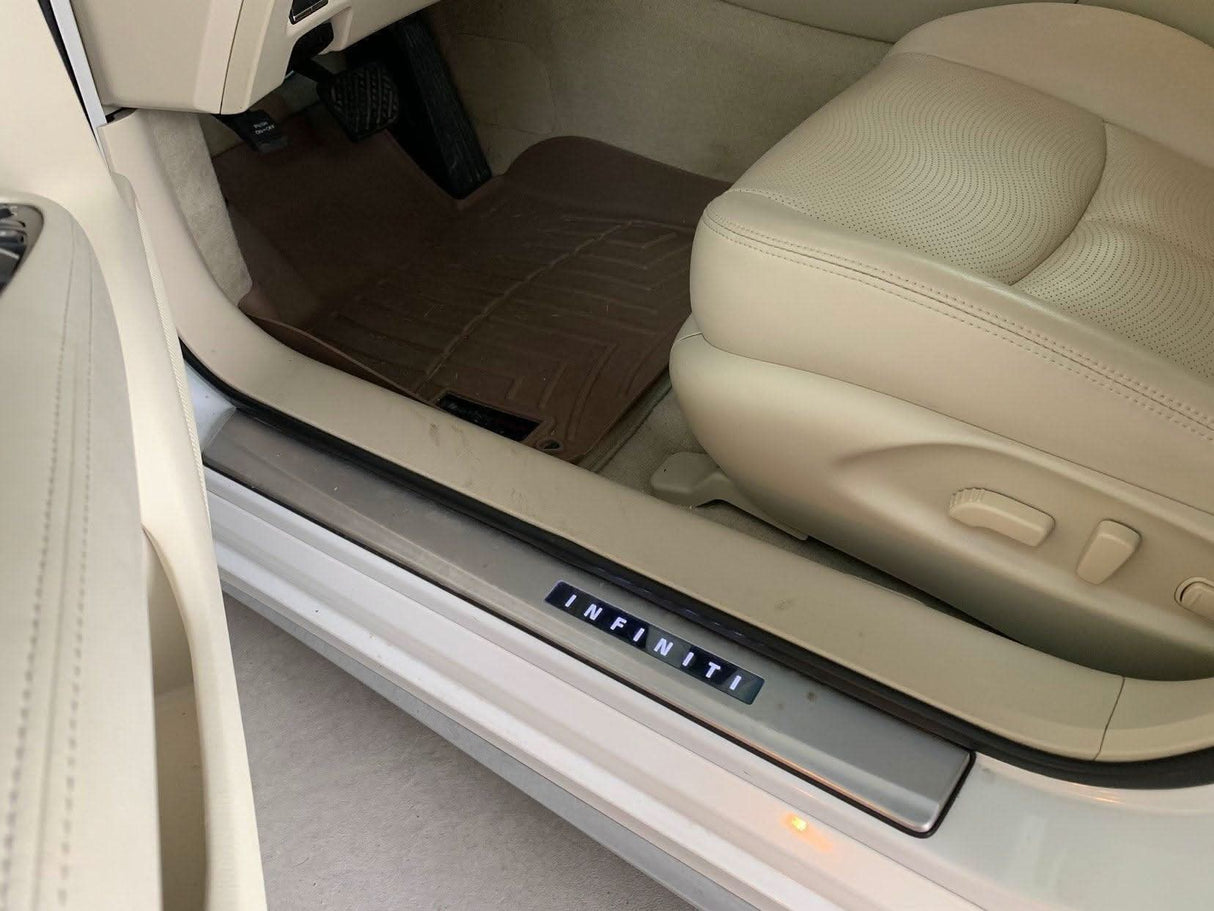 Domed Infiniti Emblem Inserts for Weathertech Floor Mats (Pair)