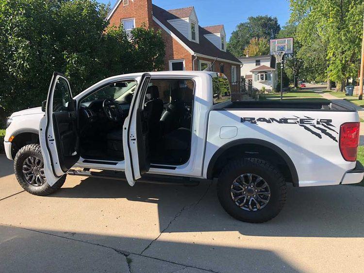 Door Sill Protectors - 2019+ Ford Ranger SuperCrew
