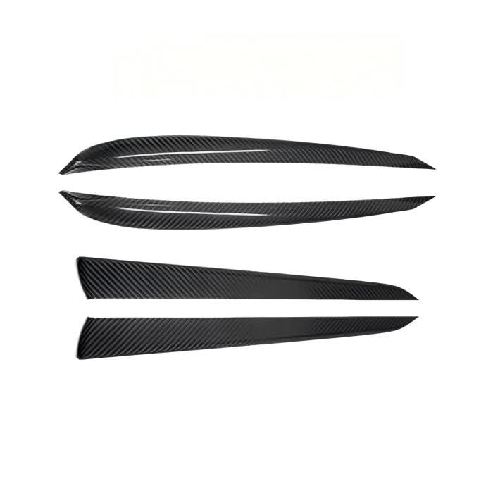 Door Trim Dry Carbon Fiber Overlay for Model S/X