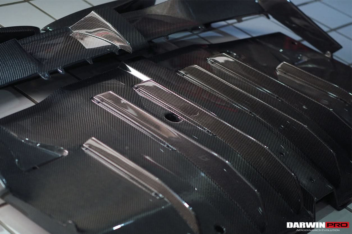 2015-2021 Mercedes Benz W205 C63 S AMG Sedan IMP Performance Carbon Fiber Rear Diffuser