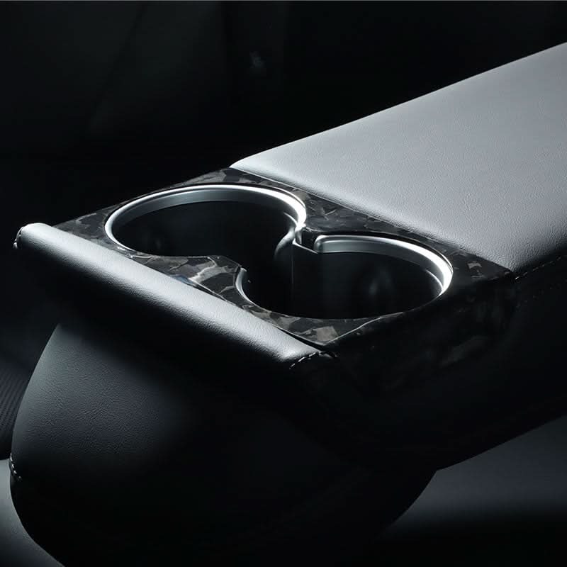 Dry Carbon Fibre Beverage Holder for Tesla Model 3 Highland / Model Y Juniper