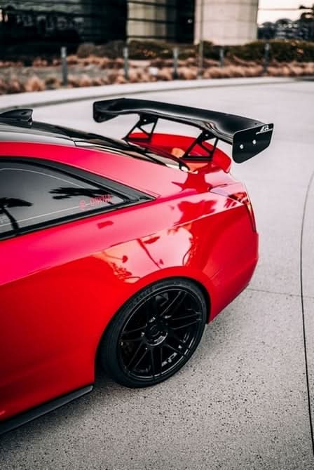 Cadillac ATS-V GTC300 Carbon Fiber Adjustable Wing 2016-2019