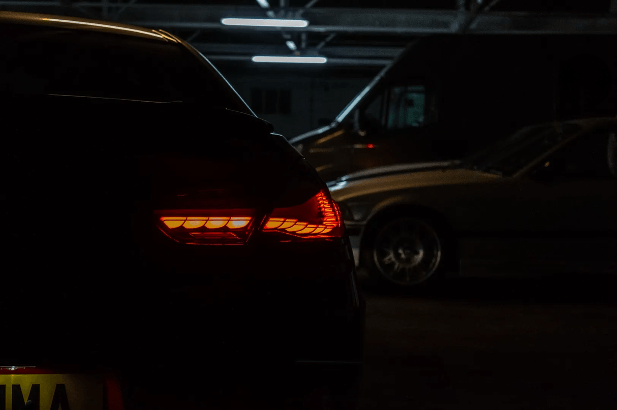 BMW 6 Series F12 F13 F06 Smoke and Red GTS OLED Style Taillights (2011-2018) - K2 Industries