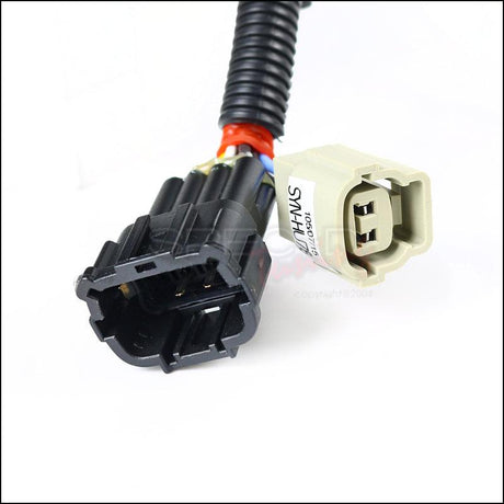 Infiniti G35 Coupe Black/Chrome/Smoke  Projector Headlights with Dual Halo Feature (2003-2007) - K2 Industries