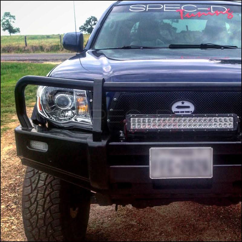 Spec-D Projector Headlights Toyota Tacoma (05-11) Dual LED Halo - Black or Chrome