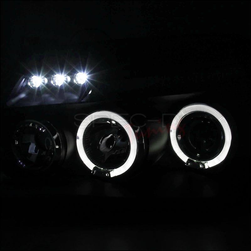 Spec-D Projector Headlights Dodge Magnum (05-06-07) w/ LED Halo - Black or Chrome