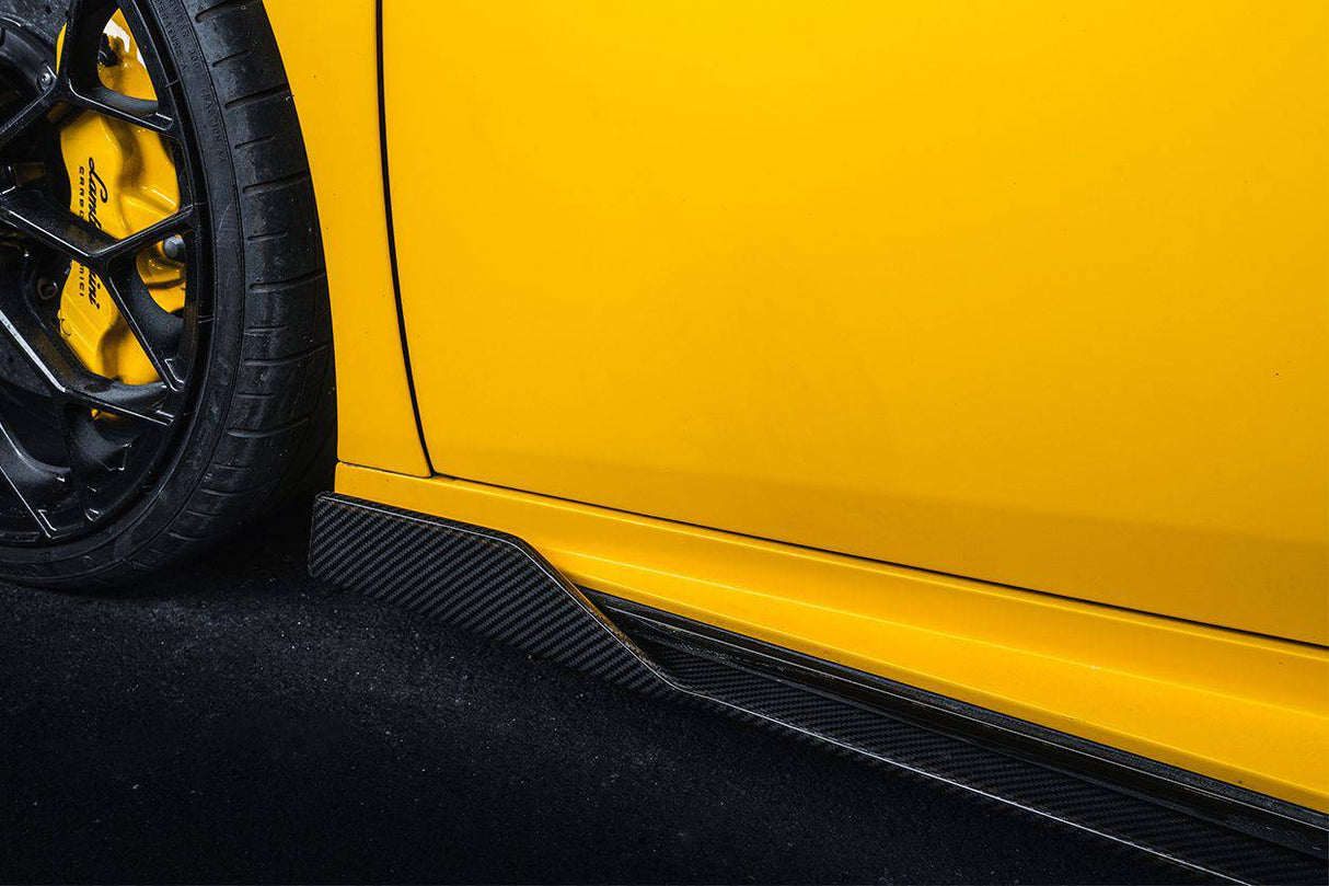 2020-2023 Lamborghini Huracan EVO OD Style DryCarbon Fiber Side Skirts