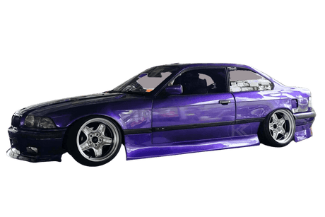 E36 Coupe Complete Over Fender Set (1992-1999) - K2 Industries