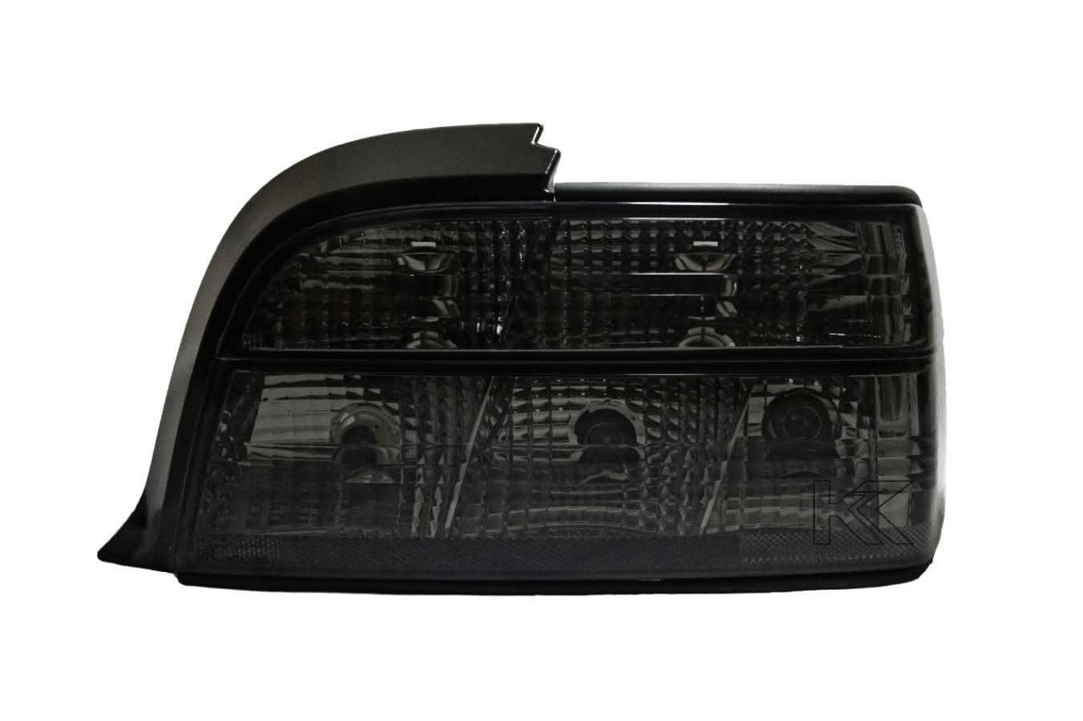 BMW E36 Coupe Smoked/Clear Tail Lights (1990-1999) - K2 Industries