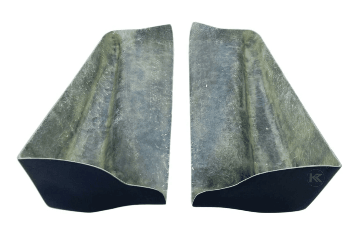 E36 Rear Bumper Splats - Non M (1999-2000) - K2 Industries