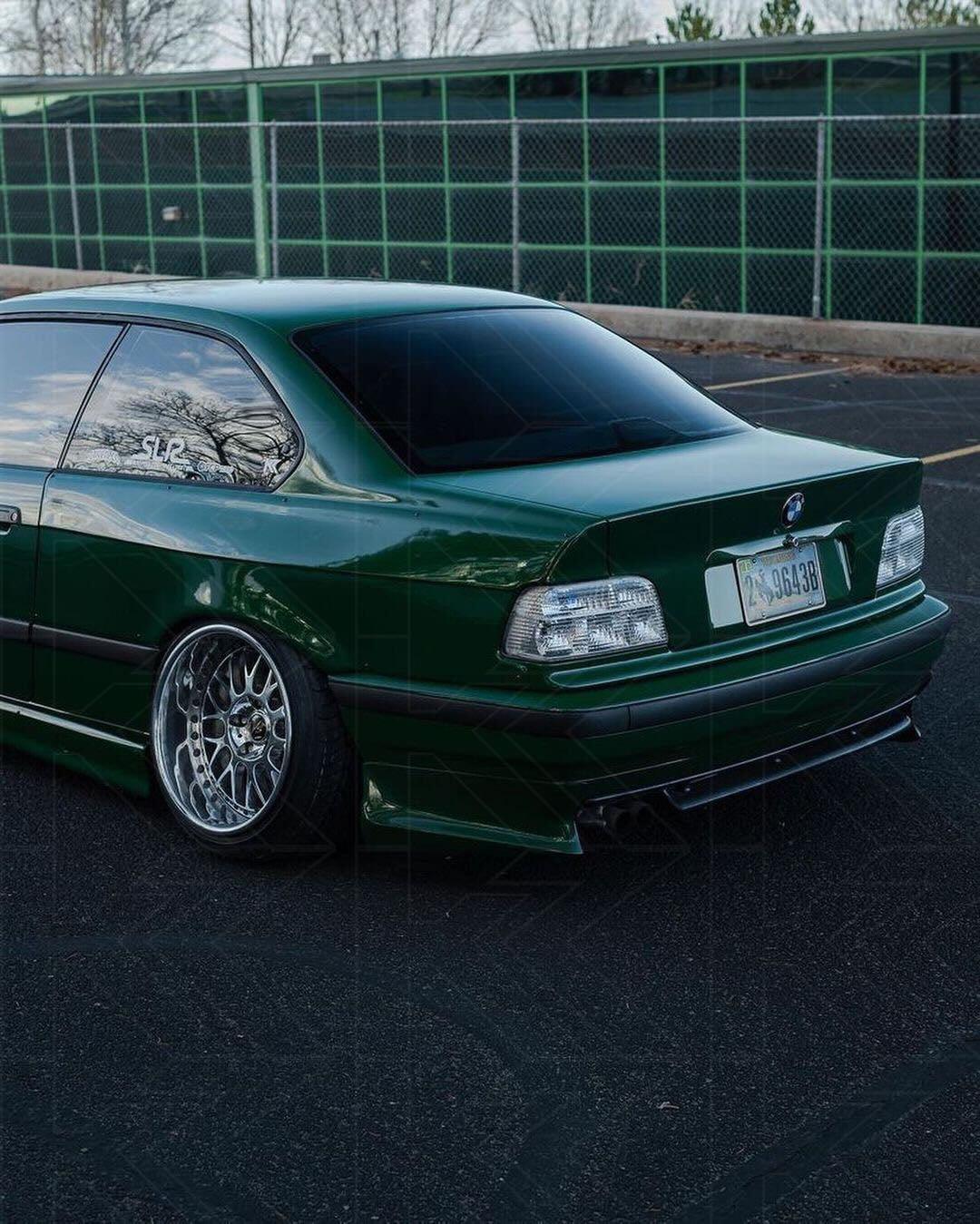 E36 Rear Bumper Splats - Non M (1999-2000) - K2 Industries