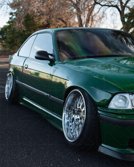 E36 Rear Bumper Splats - Non M (1999-2000) - K2 Industries