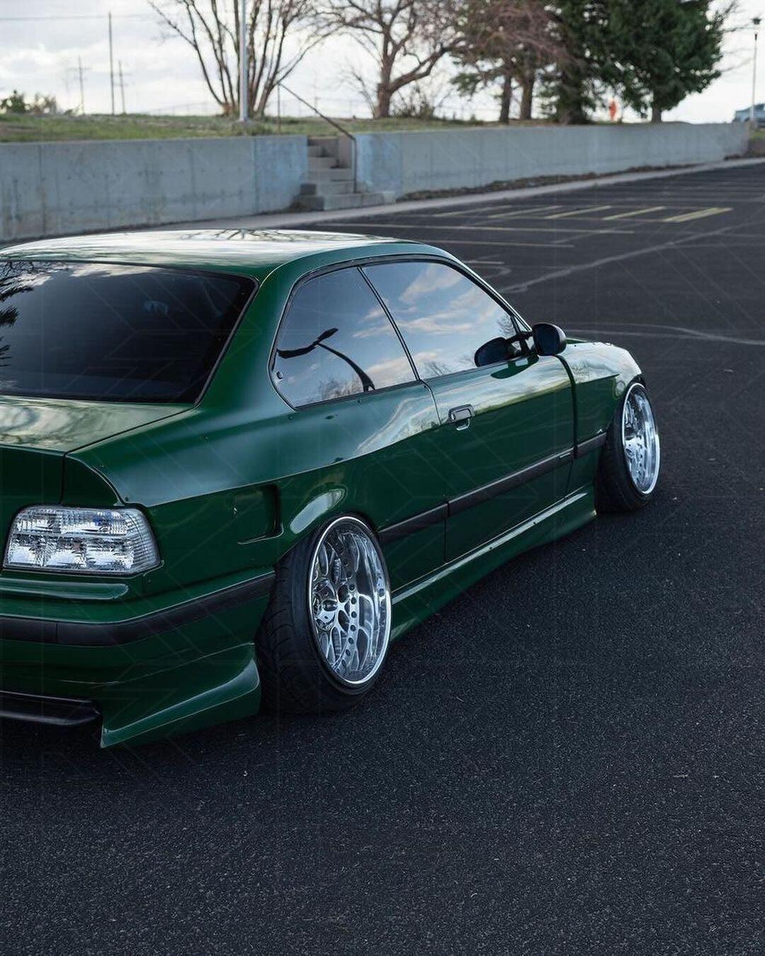 E36 Rear Bumper Splats - Non M (1999-2000) - K2 Industries