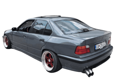 E36 Sedan Complete Over Fender Set - With Door Handle Cut-Outs (1990-1999) - K2 Industries