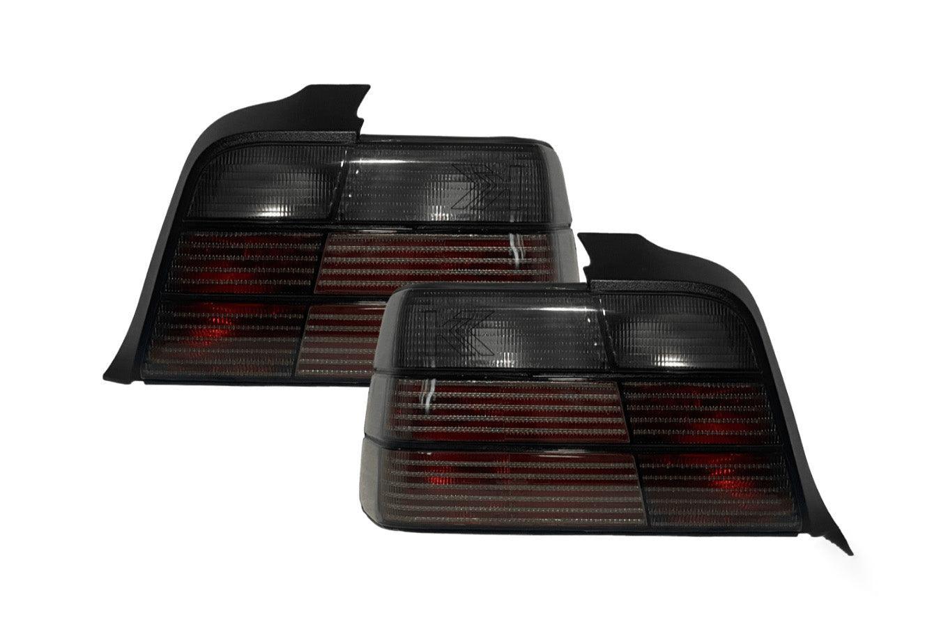 E36 Sedan OEM Style Smoked Tail Lights (1992 - 2000) - K2 Industries