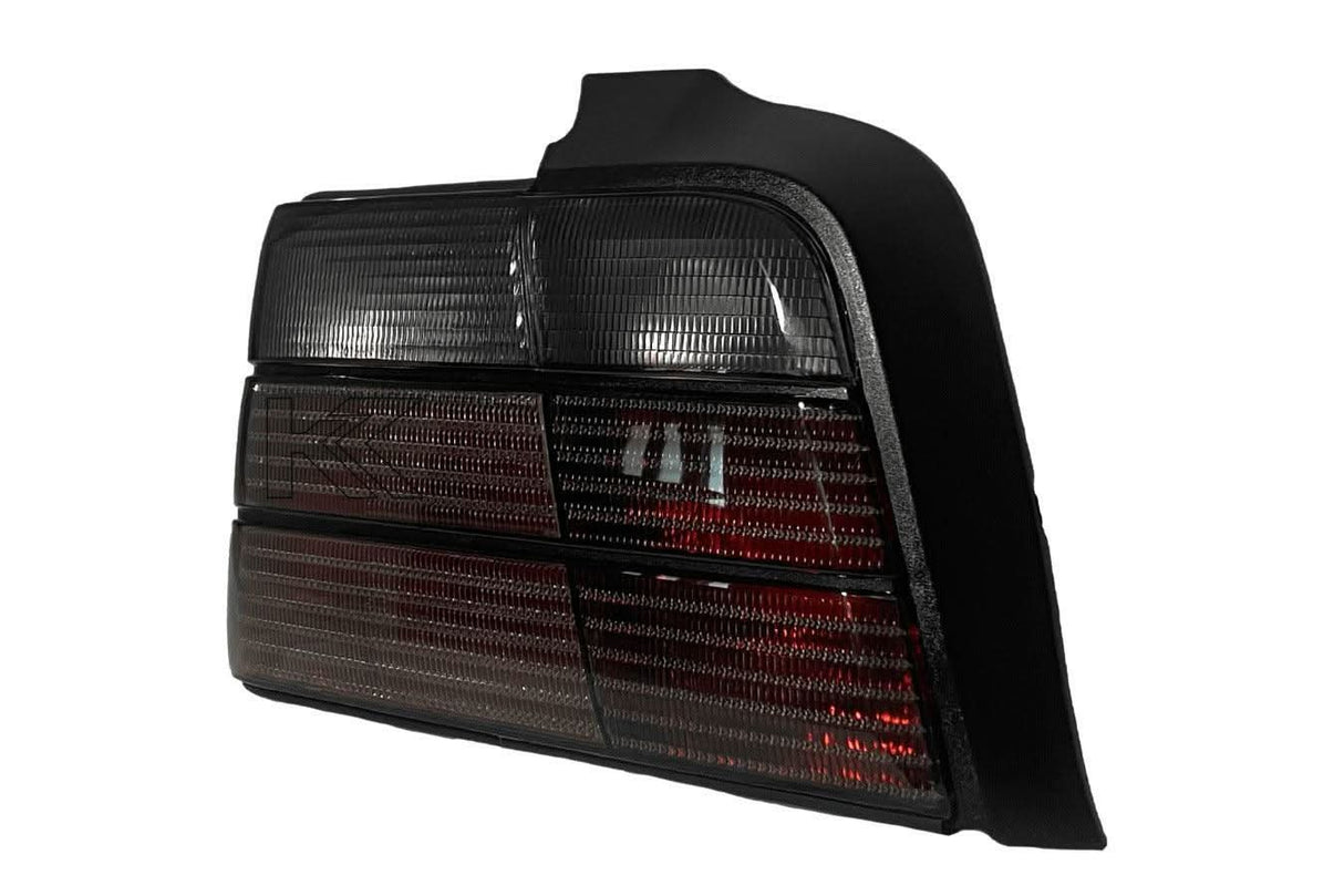 E36 Sedan OEM Style Smoked Tail Lights (1992 - 2000) - K2 Industries