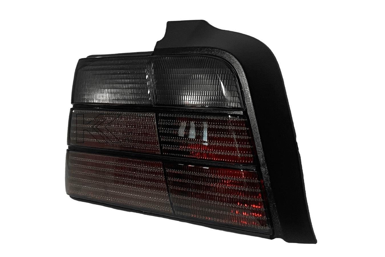 E36 Sedan OEM Style Smoked Tail Lights (1992 - 2000) - K2 Industries