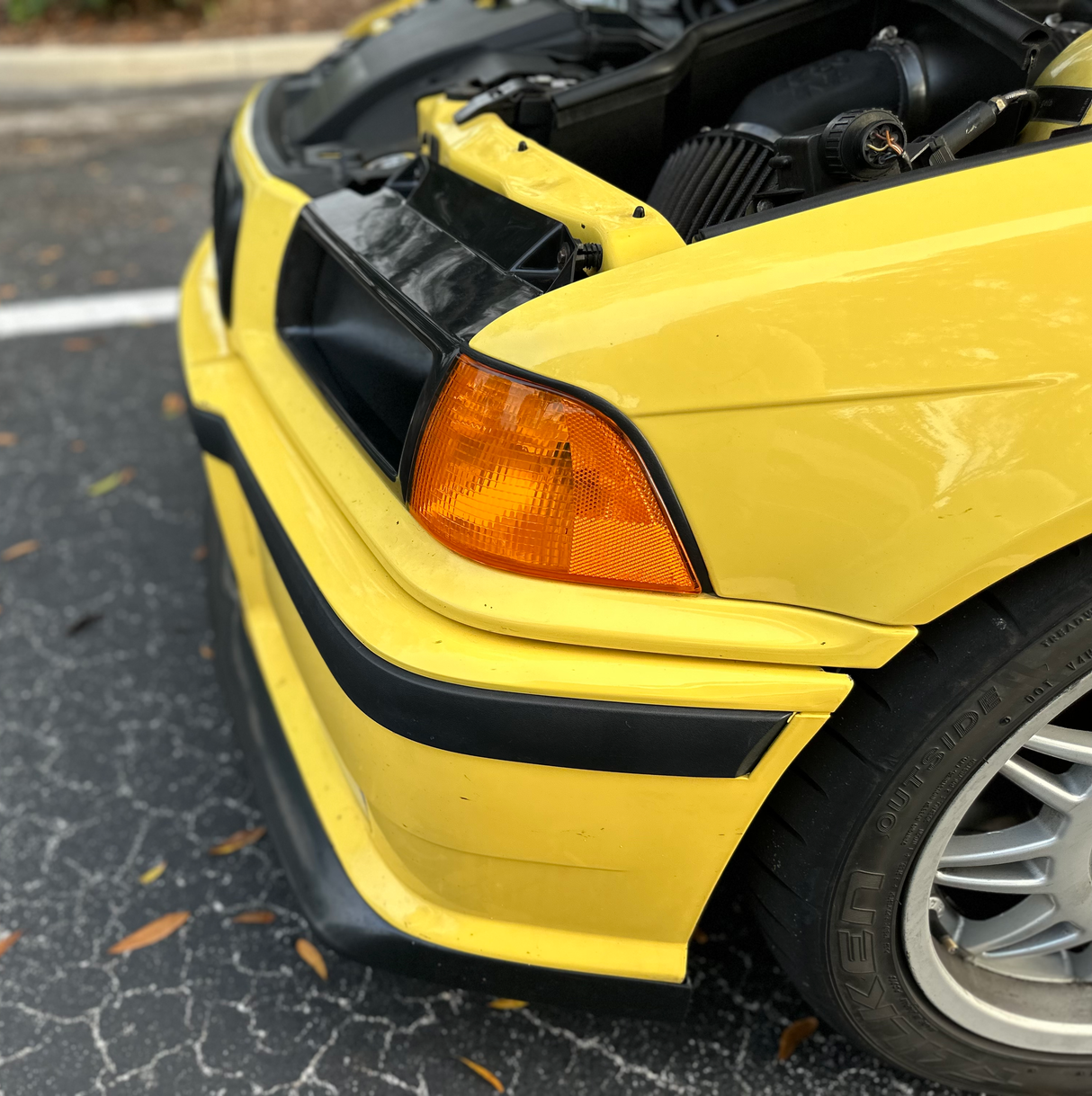 E36 Headlight Duct