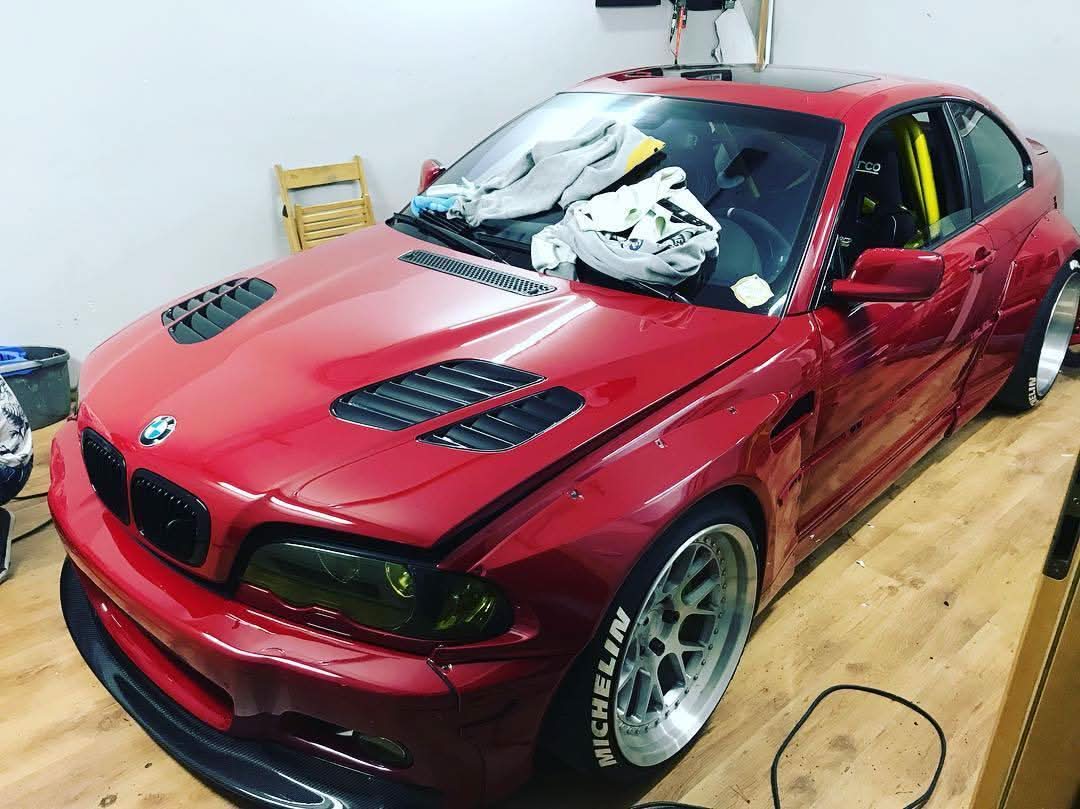 E46 GT Style Hood Vents