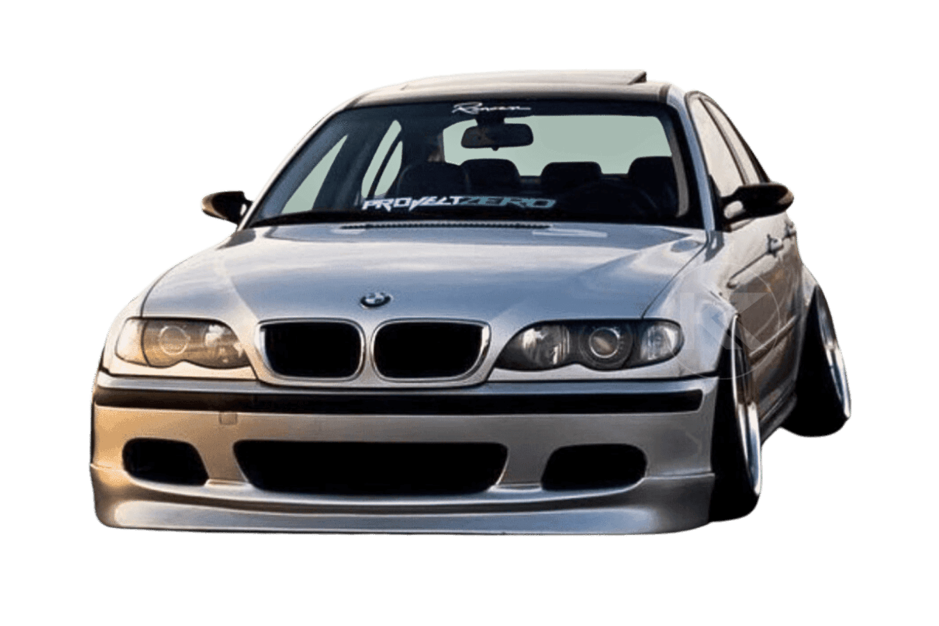 BMW E46 Sedan/Touring Front Lip JDM Style V1 (1999-2006) - K2 Industries