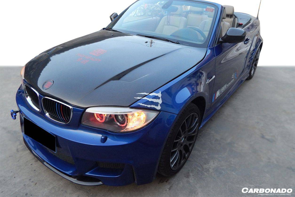 2008-2013 BMW E82 E88 1Series 1M Style Front Bumper