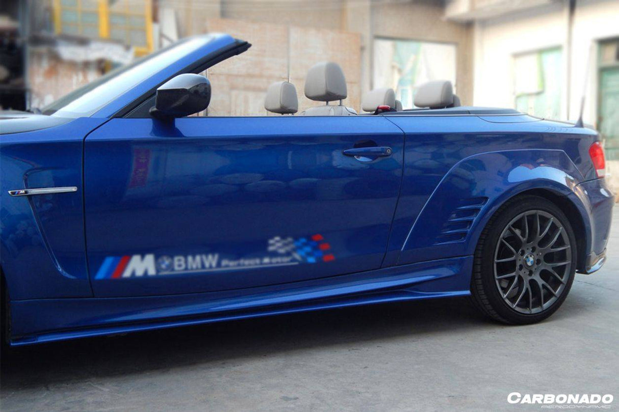 2008-2013 BMW E82 E88 1 Series RZ Style Side Skirts