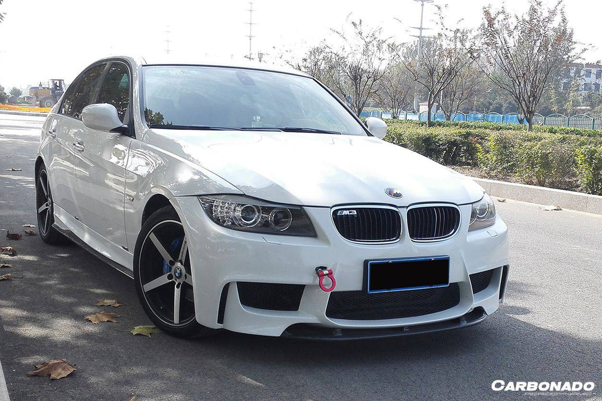 2008-2012 BMW 3 Series E90 1M Style Front Bumper with Lip Splitter