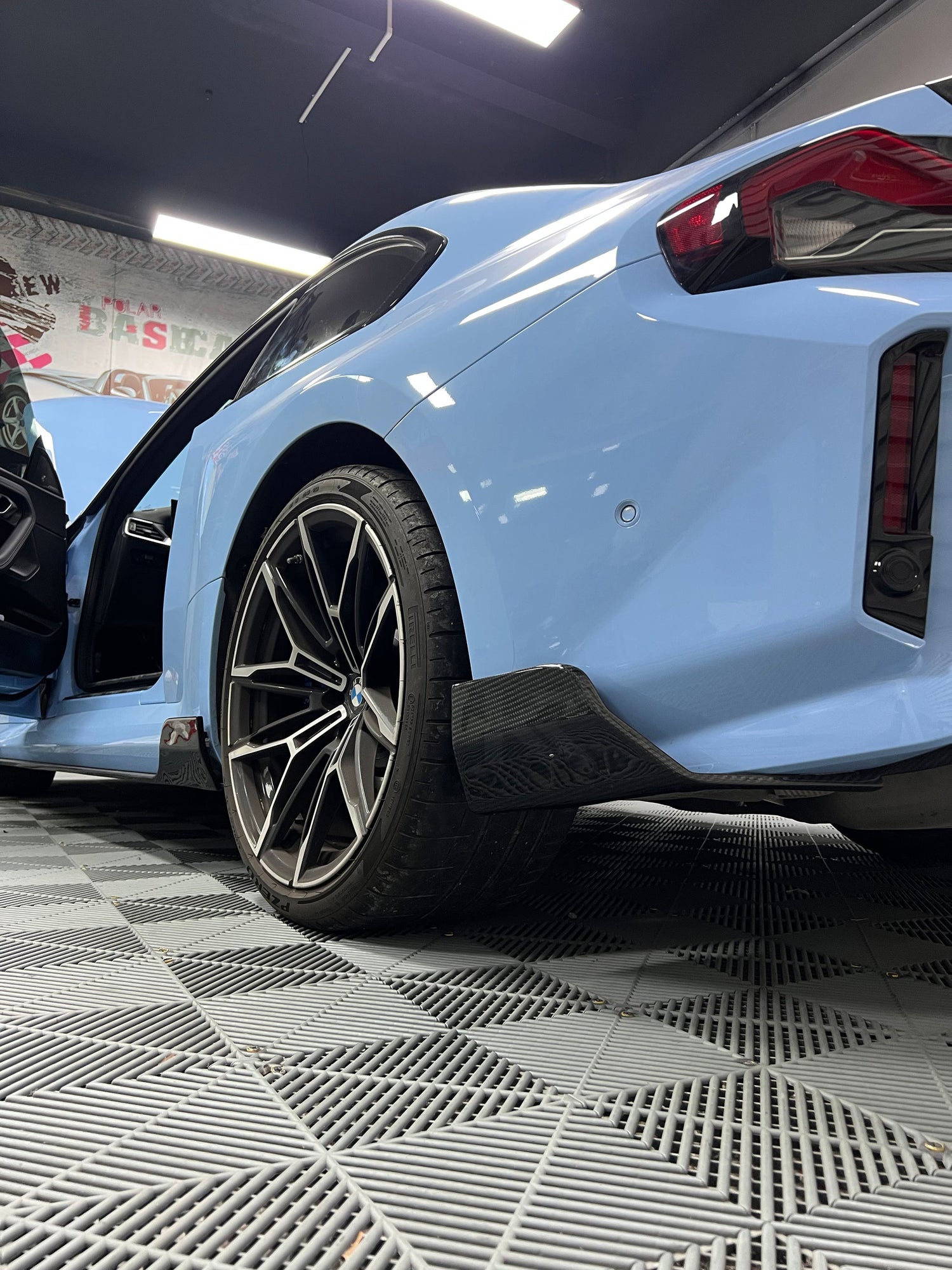 BMW 2 Series G87 M2 Carbon Fiber AT Rear Splitters (2023+)