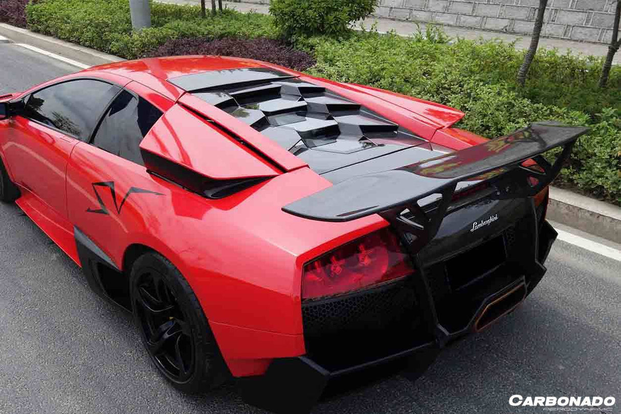 2001-2010 Lamborghini Murcielago LP640 LP670 SV Style carbon Fiber Engine Trunk