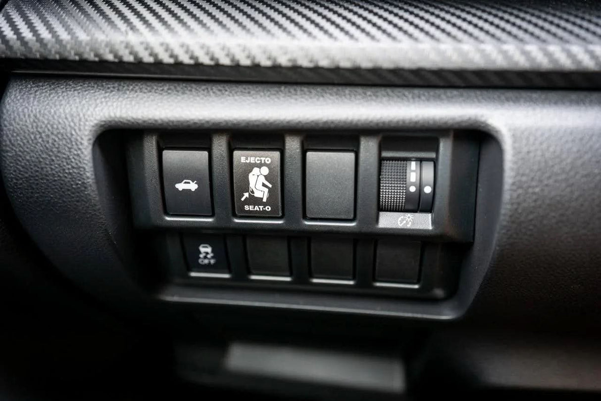 Ejecto Seato Blank Button Cover fits 2022+ Subaru WRX