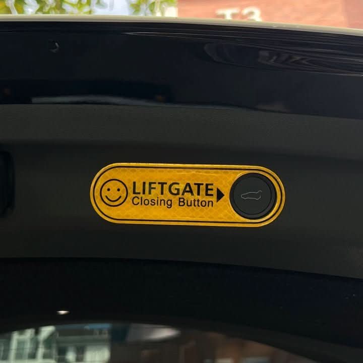 Electric Tailgate Stickers For Tesla Model3/Y/X/S