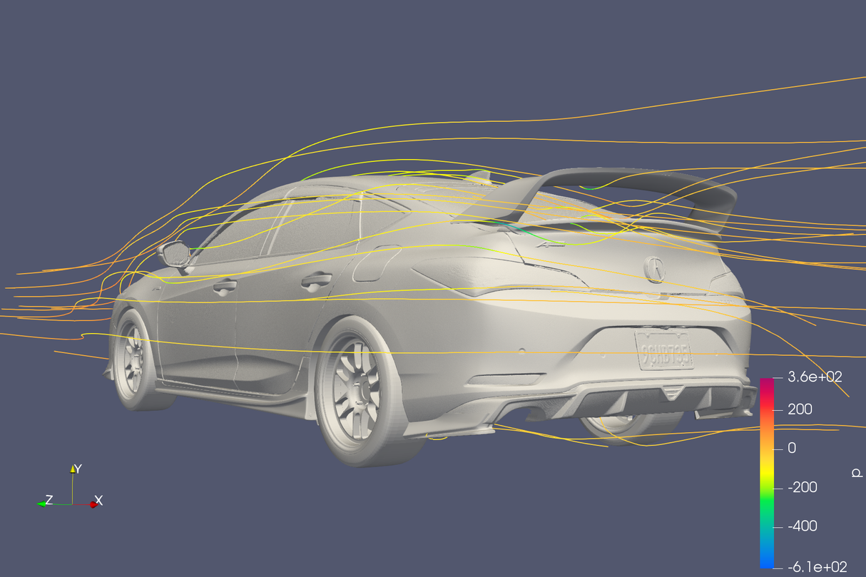Rear Trunk Lip – Acura Integra (DE4/DE5, 2023+)