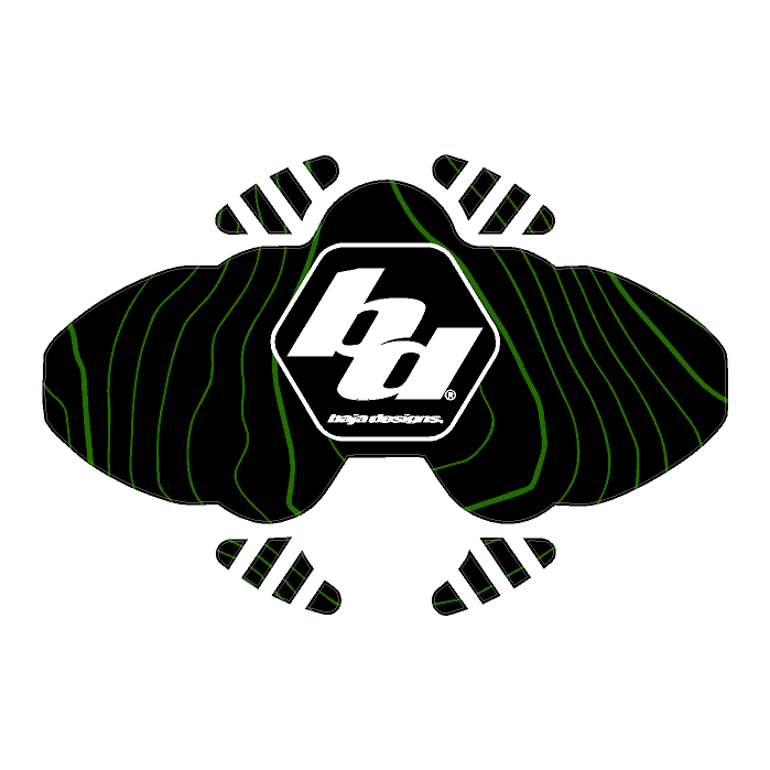 Baja Designs LP6 Topo Light Cover Overlays - Universal