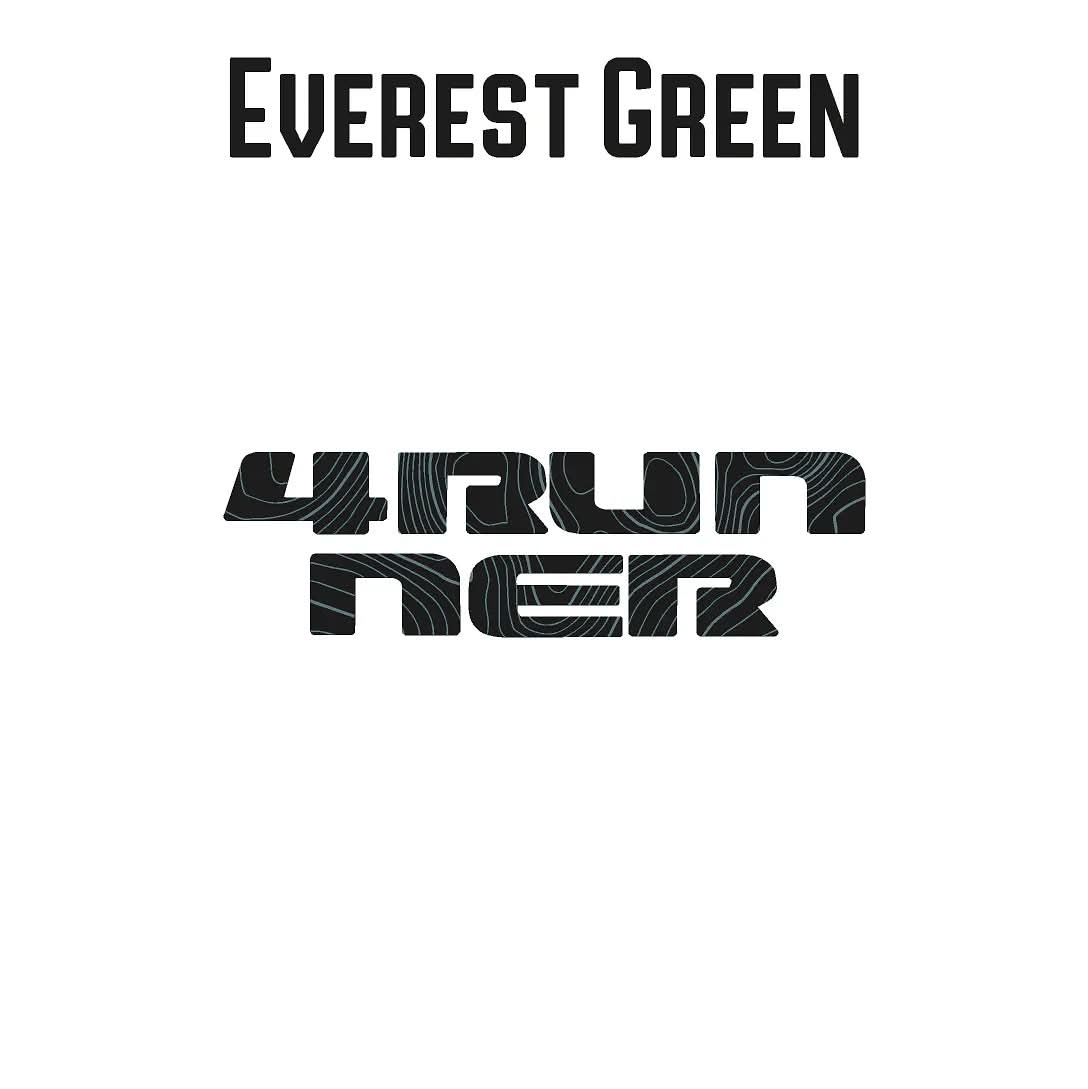 4RUNNER Topographic Rear Liftgate Emblem Overlays - 2025+ 4Runner