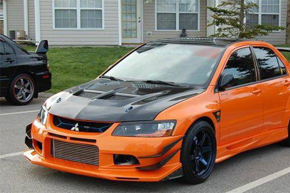 2003-2006 Mitsubishi Evo 7 8 9 VTC Style Front Bumper
