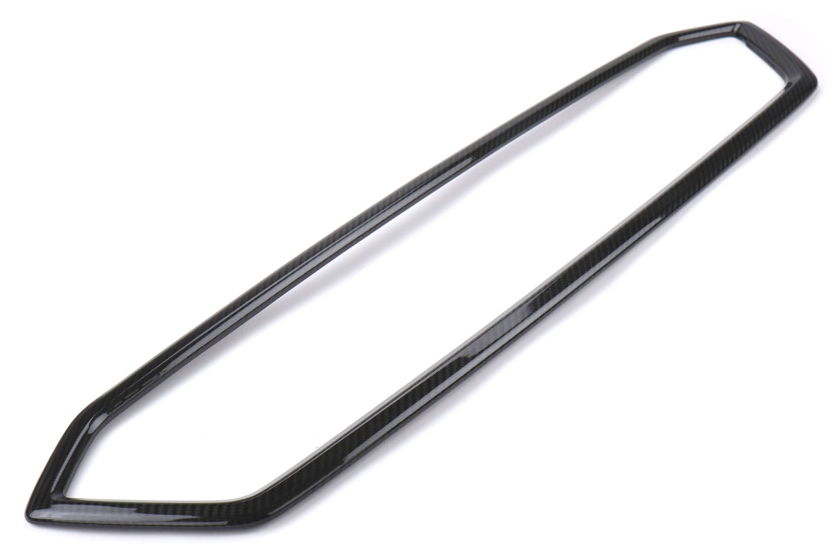 OLM LE Dry Carbon Fiber Grille Garnish (Outer) - 2018-2021 Subaru WRX / STI