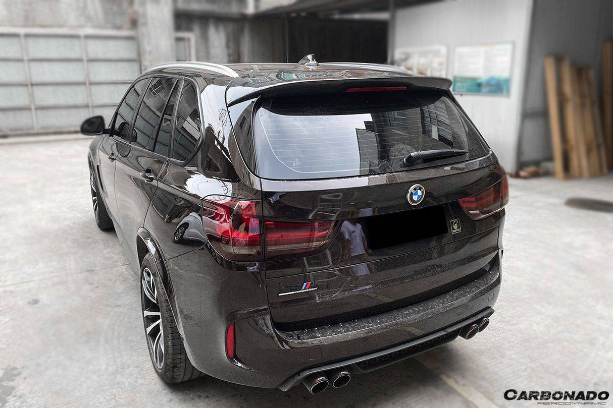 2014-2018 BMW X5 F15 VS Style Carbon Fiber Roof Spoiler