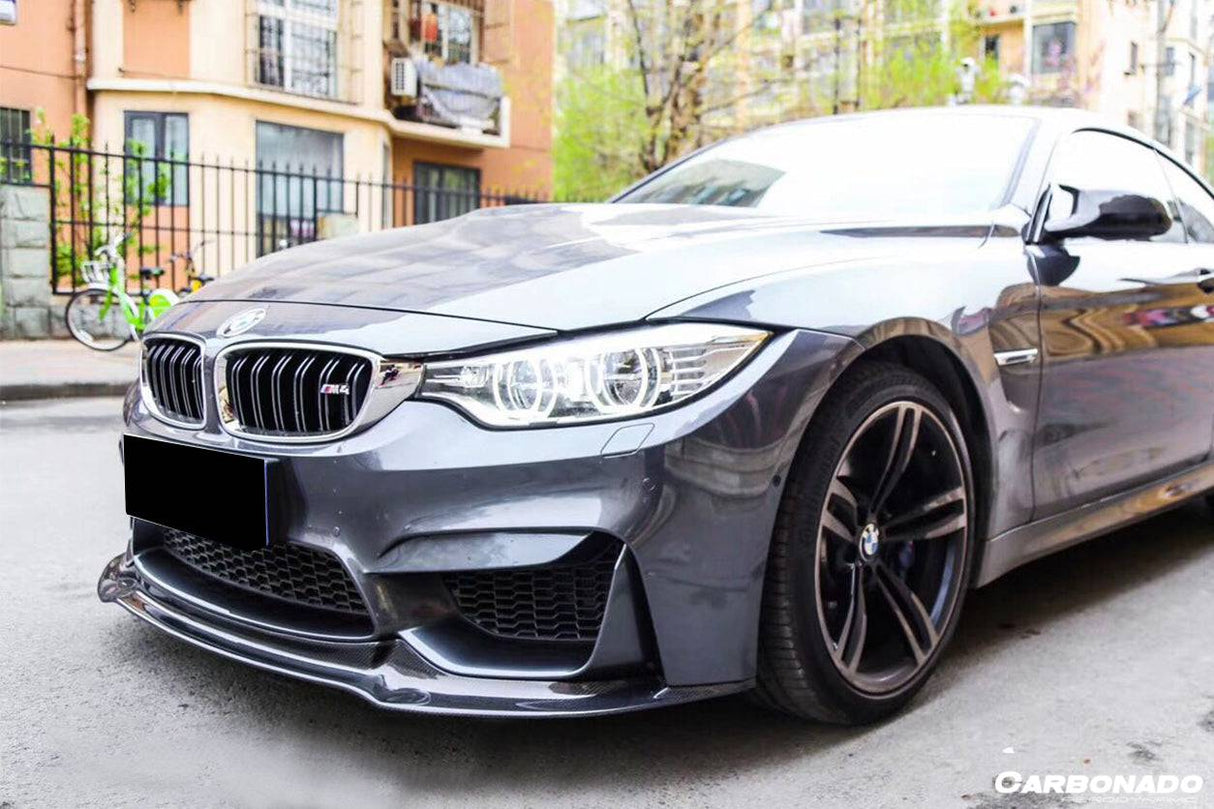 2014-2020 BMW M3 F80 M4 F82 VRS Style Carbon Fiber Front Lip