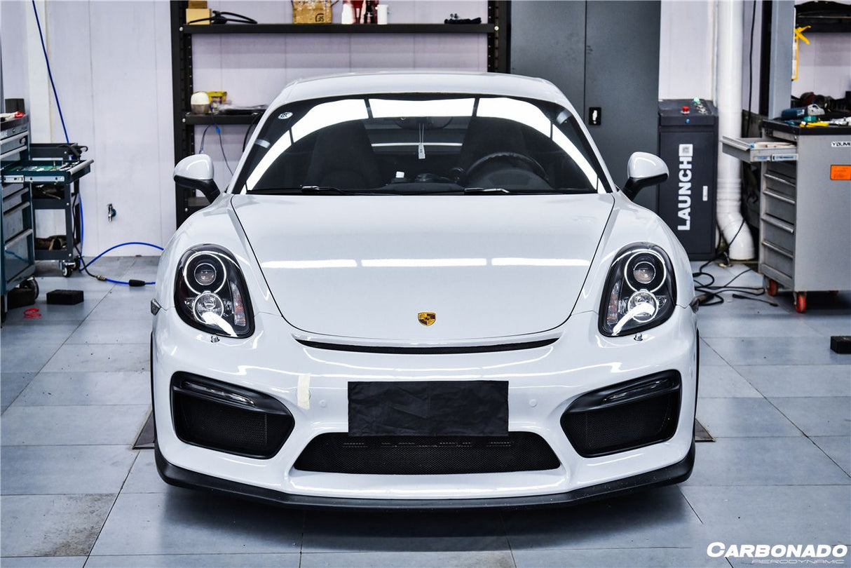 2012-2016 Porsche 981 Boxster | Cayman GT4 Style Front Bumper