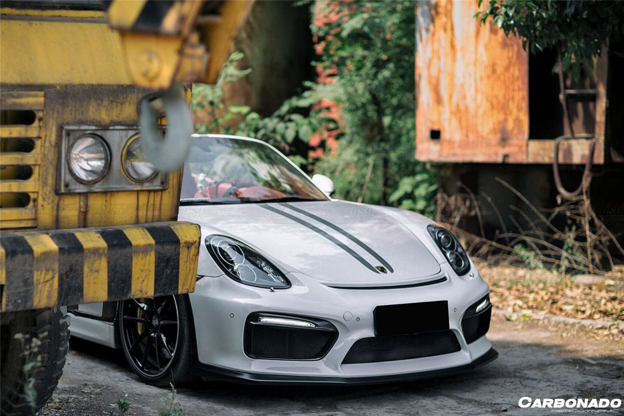 2012-2016 Porsche 981 Boxster | Cayman GT4 Style Front Bumper