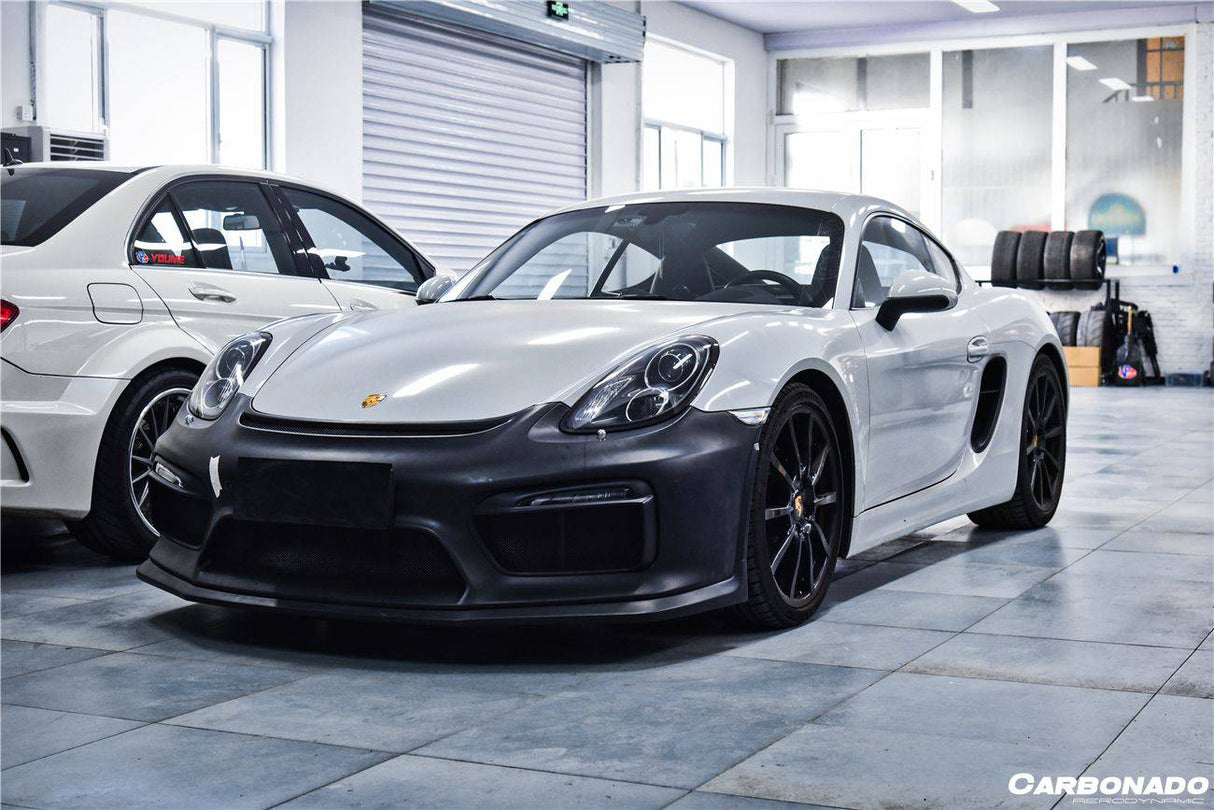 2012-2016 Porsche 981 Boxster | Cayman GT4 Style Front Bumper