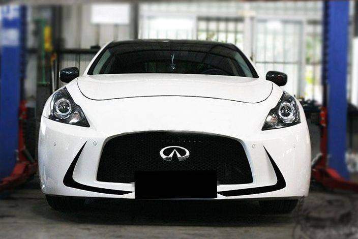 2010-2013 Infiniti G25 G37 Sedan MAS Style Front Bumper