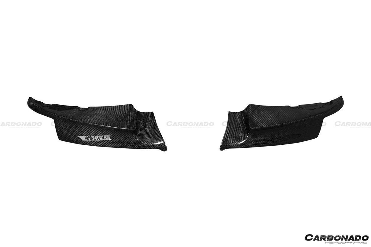2008-2012 BMW M3 E90 E92 E93 MP Style Carbon Fiber Lip Splitters