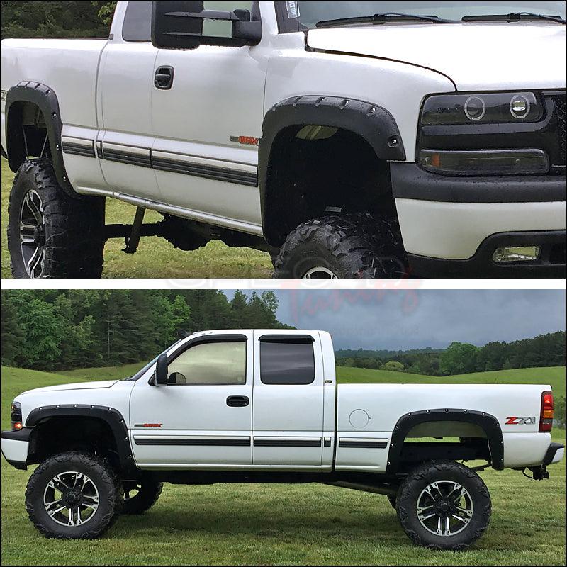 Spec-D Fender Flares GMC Sierra / Chevy Silverado (99-06) Rugged Offroad Style