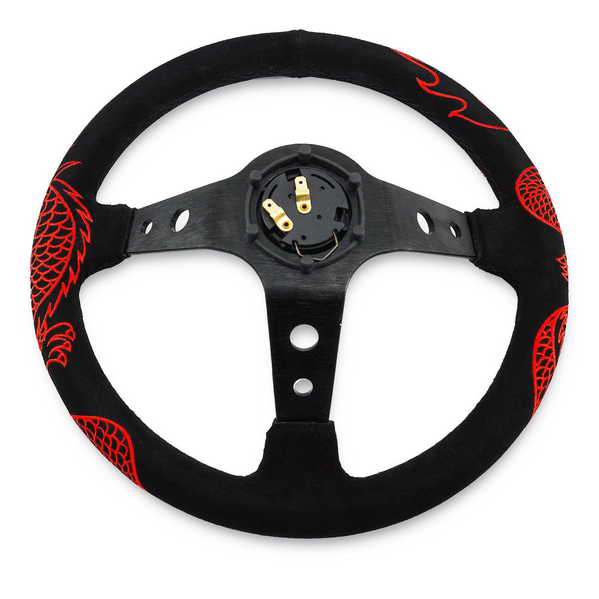 Track Ready Steering Wheel + Short Hub Adapter Kit For Mustang Focus Fiesta Mazda
