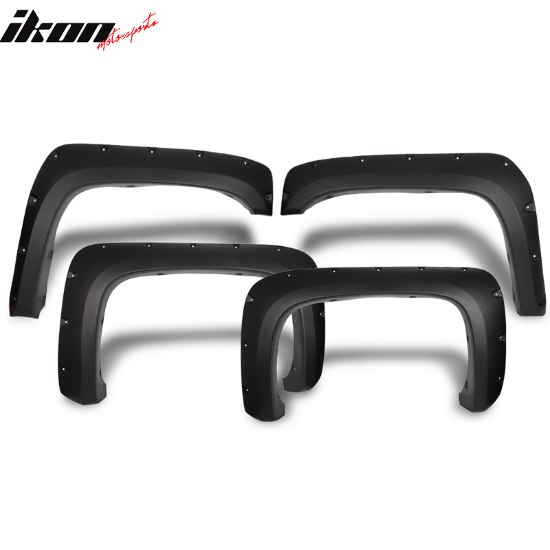 2007-2014 Chevy Silverado 1500 2500HD 3500HD 6.5 8Ft Bed Fender Flares