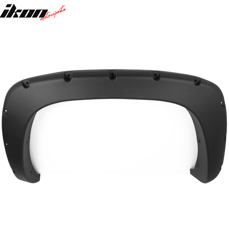 1999-2007 Chevy Silverado GMC Sierra Pocket Rivet Black Fender Flares