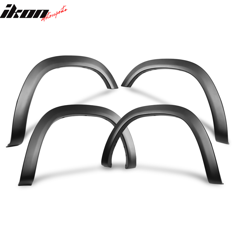 2019-2025 Dodge Ram 1500 OE Fender Flares V2 Style Textured Black PP