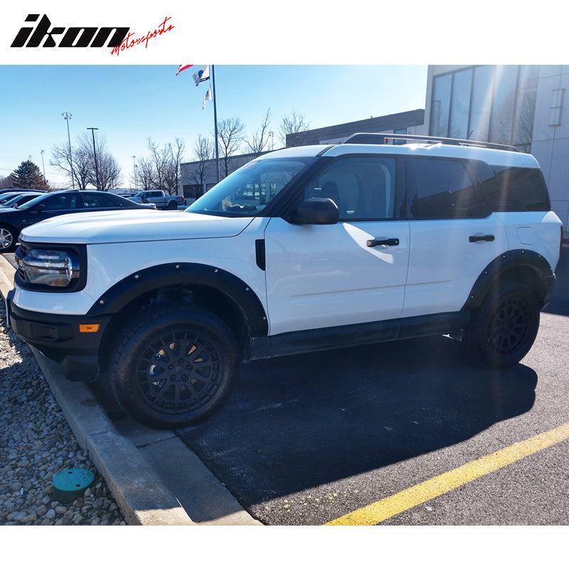 2021-2025 Ford Bronco Sport Pocket Style Black Fender Flares 6PC PP